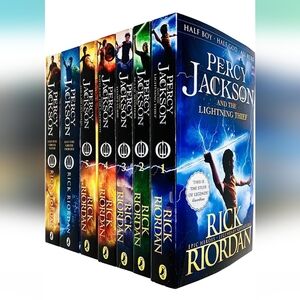 New Rick Riordan- Percy Jackson Collection 7 Books Set